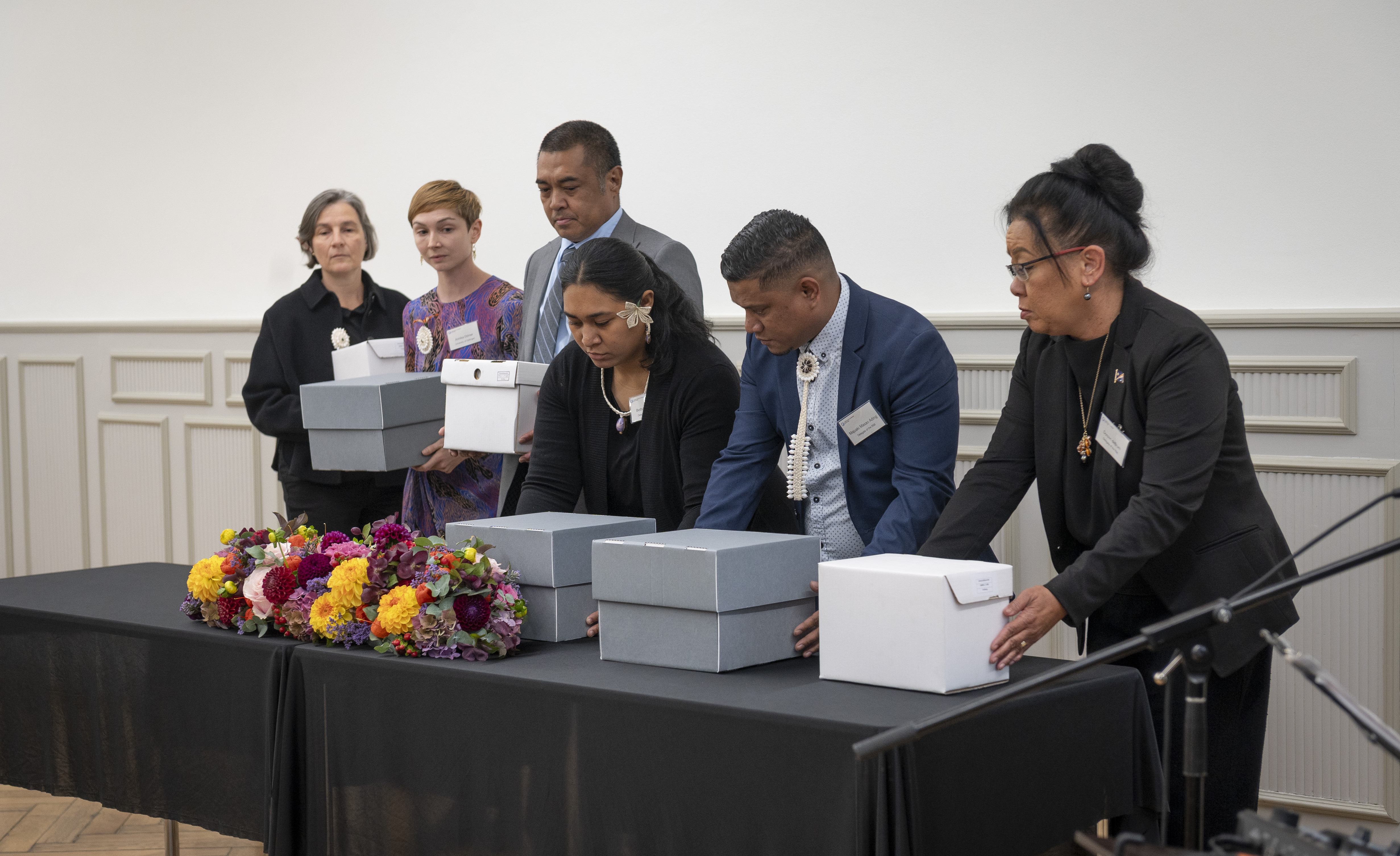 Übergabe der human remains an die Marshallinseln 