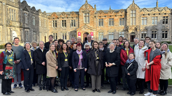 Gruppenbild an der University of St. Andrews.