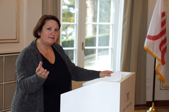 Internationale Zusammenarbeit 30 Jahre Partnerschaft mit Kanagawa Staatsministerin Theresa Schopper (Bild: Staatsministerium Baden-Württemberg)