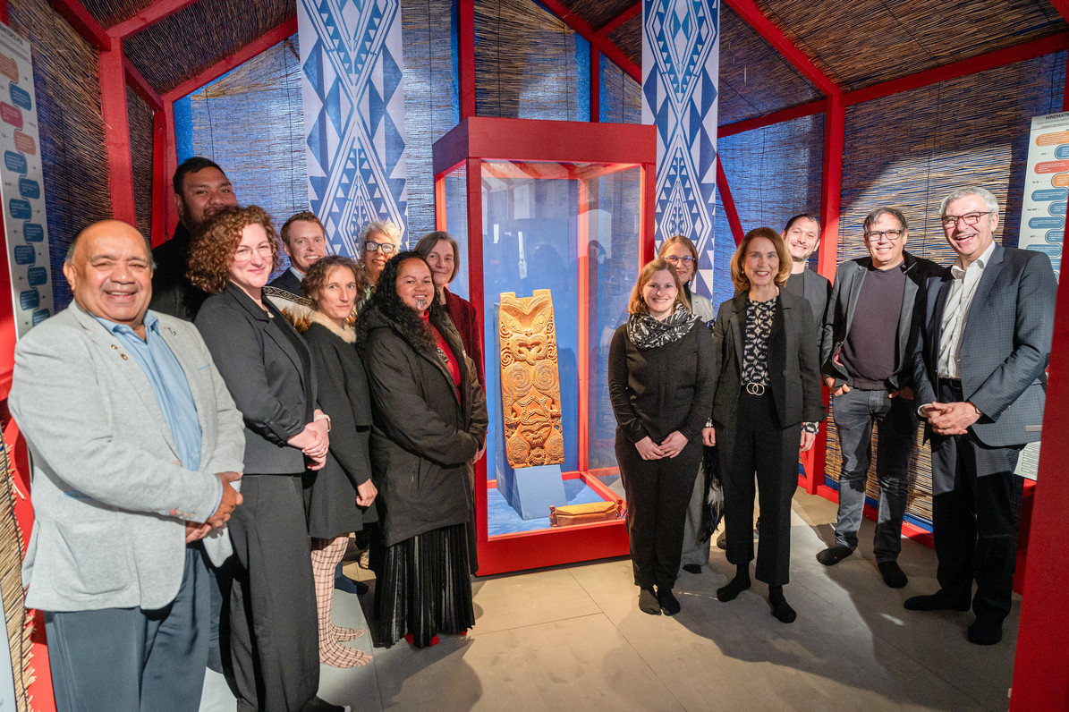 Rückgabe-Zeremonie in Tübingen