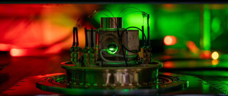 Quantenexperiment mit Diamant