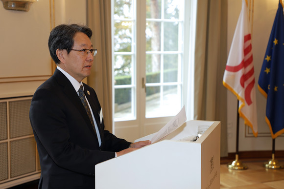 Internationale Zusammenarbeit 30 Jahre Partnerschaft mit Kanagawa Generalkonsul Tetsuya Kimura (Bild: Staatsministerium Baden-Württemberg)