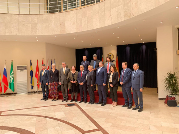Kultur Delegationsreise in die Region Kurdistan-Irak Empfang der Delegation durch den Leiter der Abteilung für Auswärtige Beziehungen der Region Kurdistan-Irak