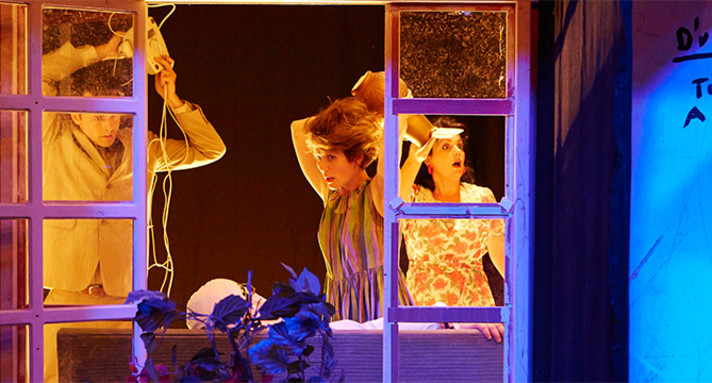 "Der nackte Wahnsinn" Theater Lindenhof, Foto: Richard Becker
