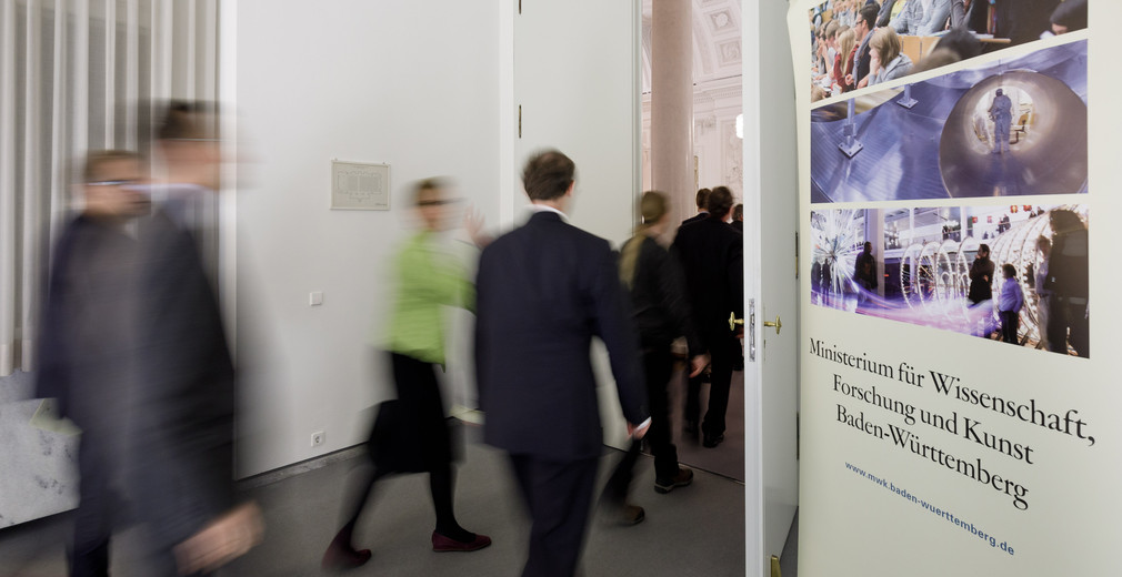 Die Veranstaltung fand im Weißen Saal des Neuen Schlosses in Stuttgart statt. Foto: MWK/Jan Potente