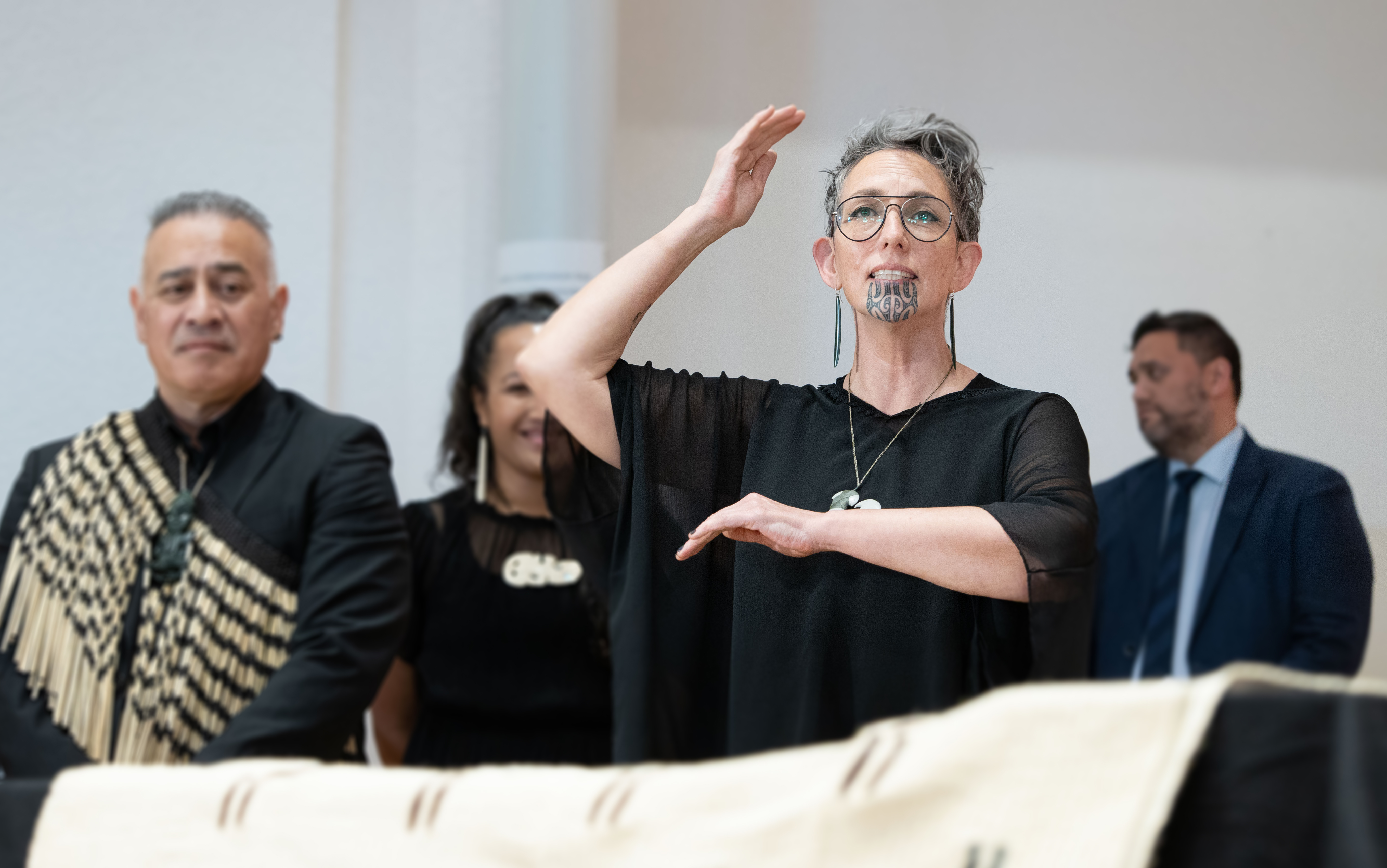 Rückgabe sterblicher Überreste der Maori an die Neuseeländischen Nachfahren im Lindenmuseum